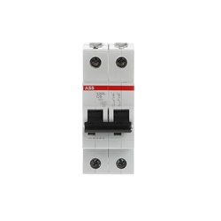 Interruttore automatico Miniature Circuit Breaker S200L 2P 6A C 4,5kA uso residenziale e industriale