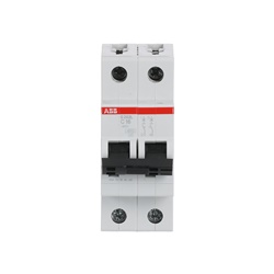 Interruttore automatico S202L 2P 16A C-Char 4,5kA protezione impianti residenziali e commerciali