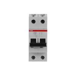 Interruttore automatico Miniature Circuit Breaker S200L 2P 20A tipo C 4,5 kA per impianti elettrici residenziali e industriali