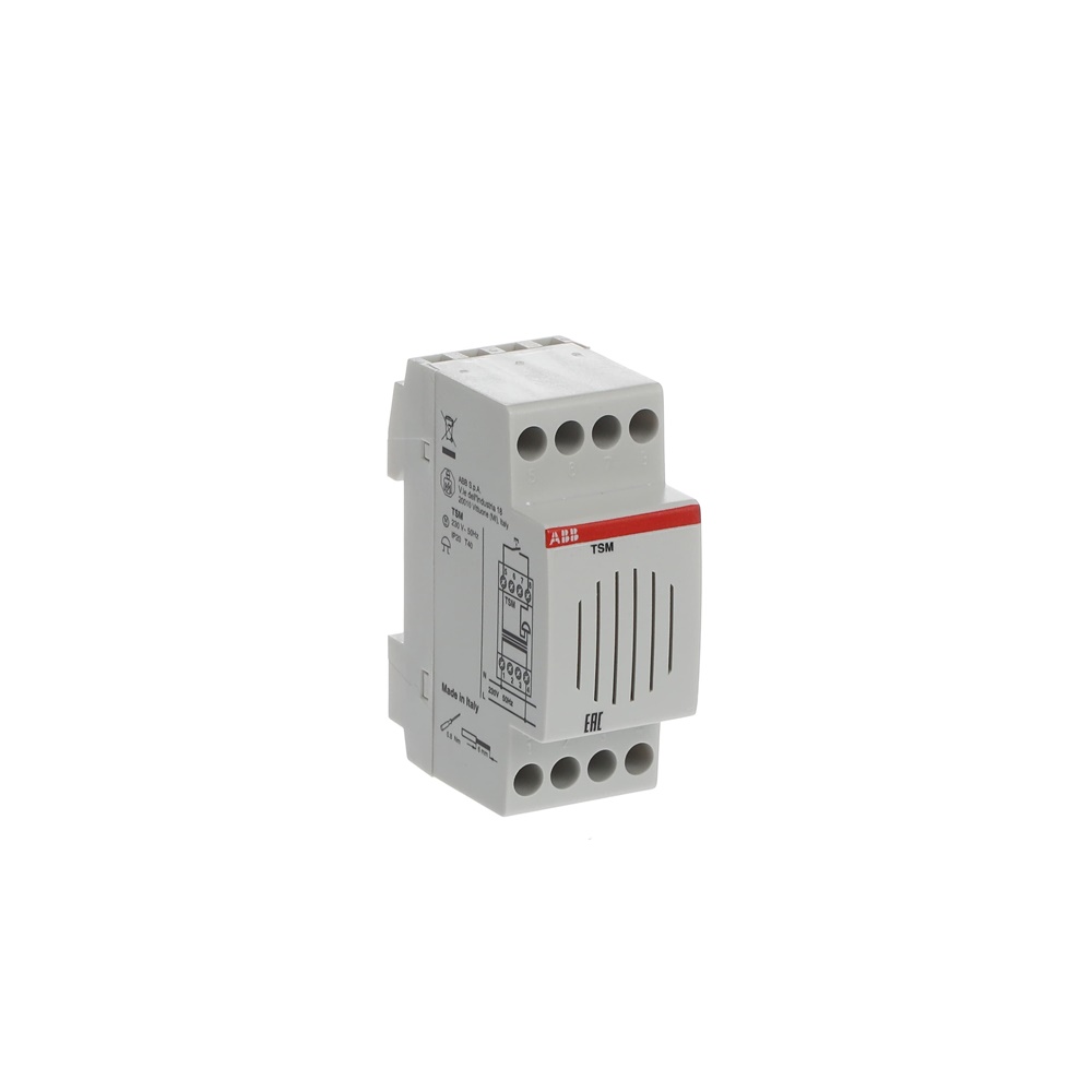 Trasformatore con suoneria integrata per segnalazione acustica impianti elettrici pubblici e terziari