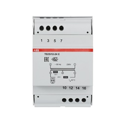 Trasformatore sicurezza 25 VA 12-24 V per impianti elettrici residenziali e industriali