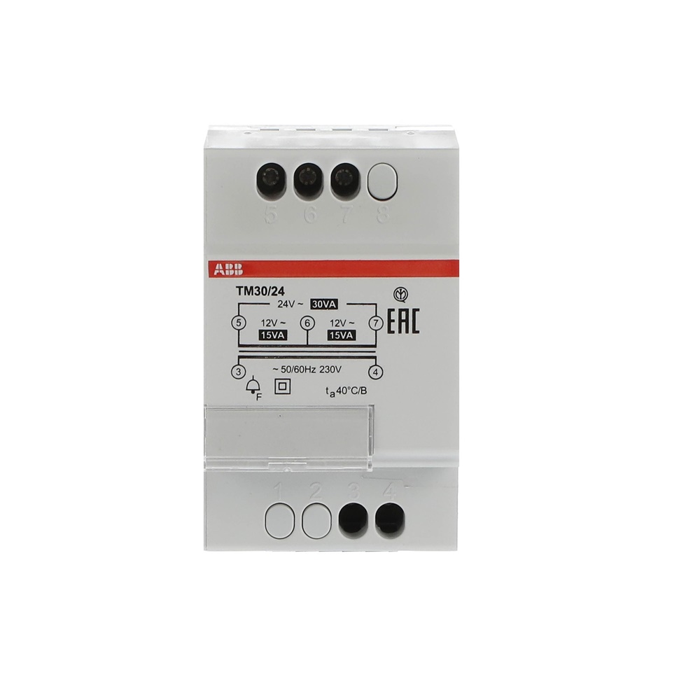 Trasformatore TM30 30VA 12-24V sicurezza SELV per alimentazione intermittente