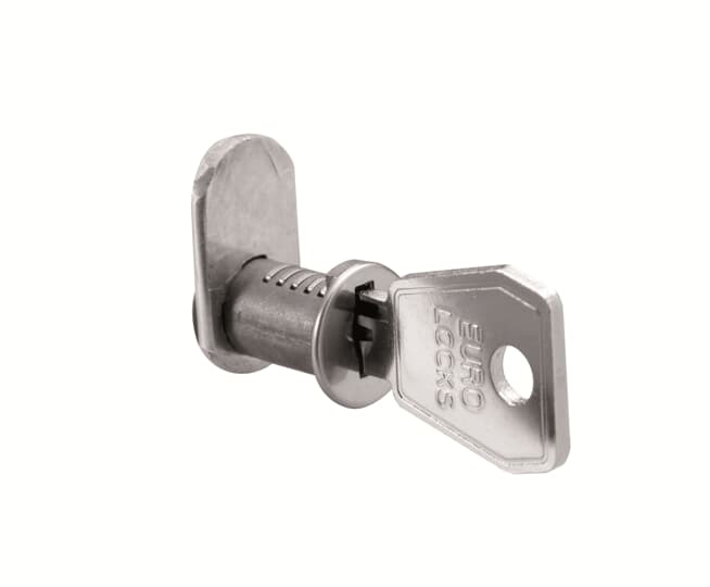 Serratura con chiave MISTRAL65 per armadi elettrici, robusta e sicura, accessori per quadri di comando