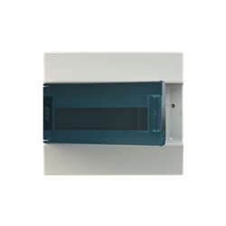 Consumer unit MISTRAL41W 12 moduli IP41 montaggio a parete porta trasparente