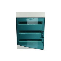 Consumer unit MISTRAL41W 54 moduli IP41 porta trasparente montaggio a parete