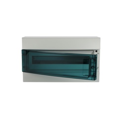 Consumer unit MISTRAL65 18 moduli IP65 porta trasparente montaggio a parete