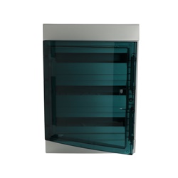 Consumer unit MISTRAL65 54 moduli IP65 porta trasparente montaggio a parete