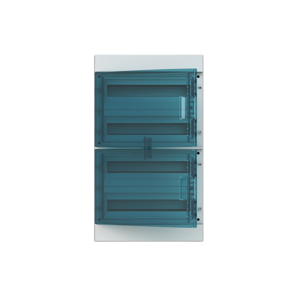 Consumer unit MISTRAL65 IP65 72 moduli porta trasparente montaggio a parete
