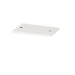 Coperchio rettangolare bianco per scatole da incasso 3 moduli protezione impianti elettrici civili e industriali