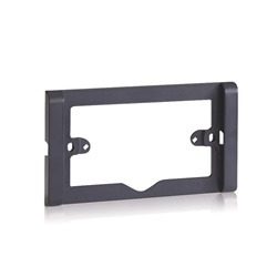 Adattatore 3 frutti interasse 83,5mm finitura grafite per impianti elettrici