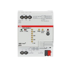 Alimentatore compatto 640 mA con diagnostica LED e comunicazione ETS per bus ABB i-bus