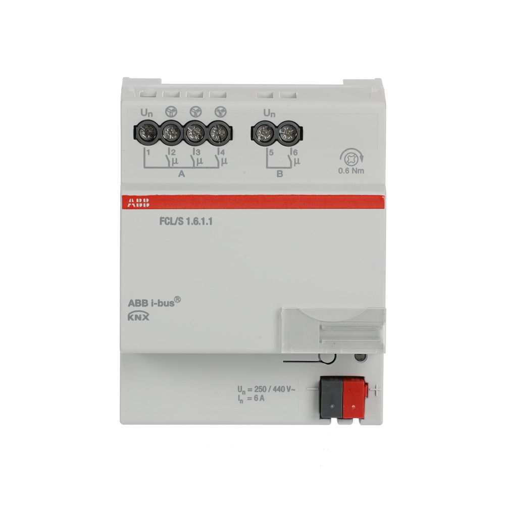Attuatore ventilatore fancoil 1 canale 6A controllo velocità 3 step