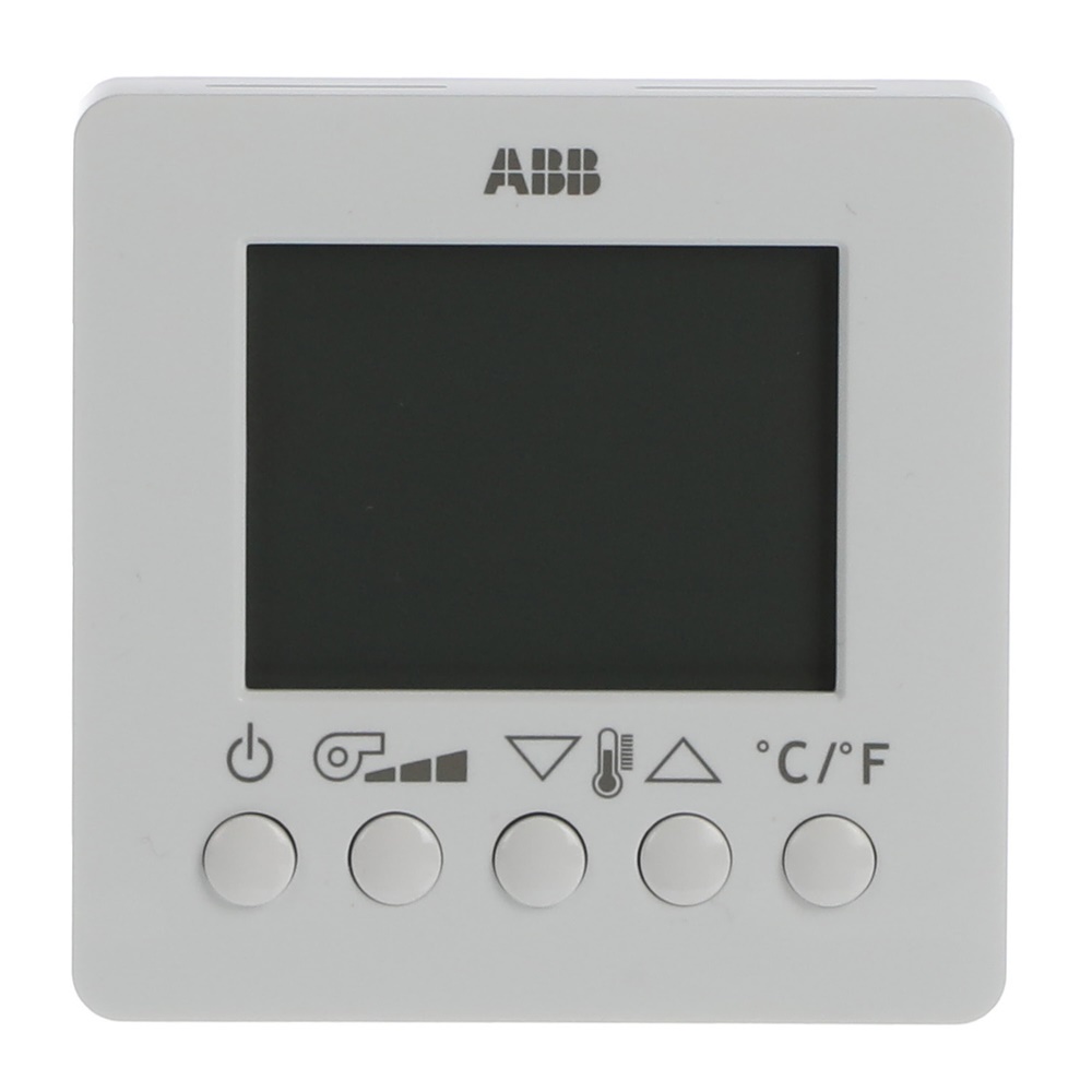 Termostato Fan Coil con Display LCD 5 Pulsanti Controllo Temperatura Ambientale Riscaldamento Raffreddamento