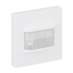 Rilevatore movimento 180° 4 canali con accoppiatore bus KNX bianco opaco