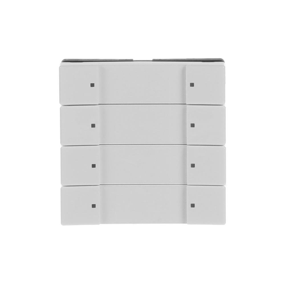 HVAC Slave Device 8 Gang Bianco Studio Controllo KNX Illuminazione Tende Scene