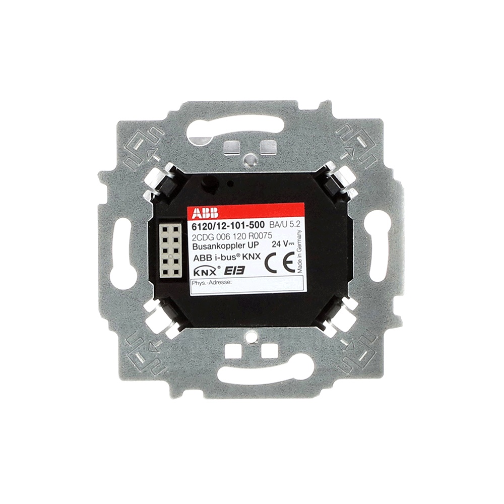 Unità di Accoppiamento Bus 24 V KNX per Supporto Busch-priOn® 1gang