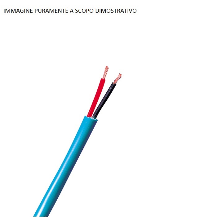 Cavo FROR 2X0,75 Arancio Matassa