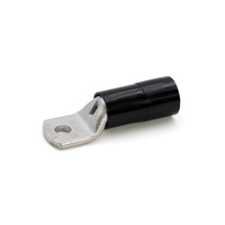 Capocorda isolato occhiello PA6.6 50mmq rame flessibile vite M6 nero per elettricità