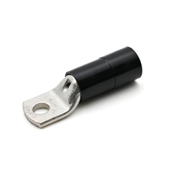 Capocorda isolato ad occhiello PA6.6 70mmq rame vite M8 per connessioni elettriche flessibili