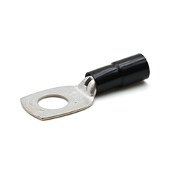 Capocorda isolato ad occhiello PA6.6 10mmq rame vite 10mm per connessioni elettriche flessibili
