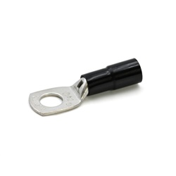 Capocorda ad occhiello isolato PA6.6 10mmq rame flessibile vite 12mm per connessioni elettriche precise