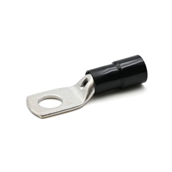 Capocorda isolato ad occhiello 25mmq flessibile rame stagnato nero elettrico CEANE5-M10