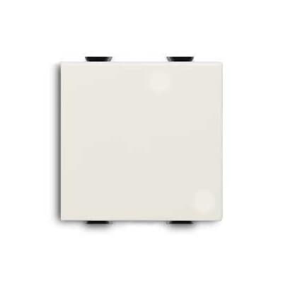 Deviatore unipolare 16A 250V 2 moduli design essenziale per impianti civili