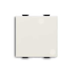 Deviatore unipolare 16A 250V 2 moduli design essenziale per impianti civili