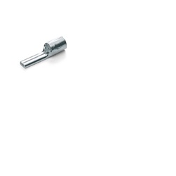 Capocorda punta piatta 10mmq rame puro 99,9% con brasatura argento per connessioni elettriche