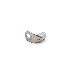 Capocorda ad occhiello piegato 90° rame stagnato vite 12mm sezione 120mmq per connessioni elettriche sicure