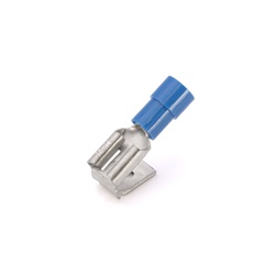 Innesto maschio-femmina blu 6,35x0,8 mm connettore elettrico ottone isolamento parziale