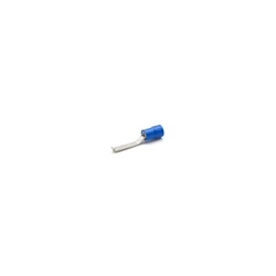 Capocorda blu uncino preisolato PVC per conduttori rame 1,5-2,5 mmq cablaggio elettrico