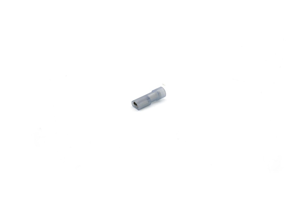 Innesto femminile rinforzato isolato blu 4,8x0,8 elettrico