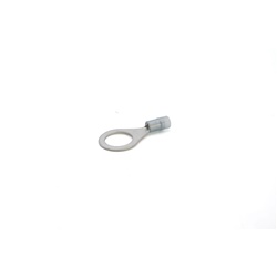 Capocorda rinforzato blu occhiello vite 10mm per conduttori rame 1,5-2,5mmq elettrico halogen free