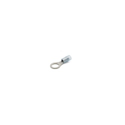 Capocorda rinforzato preisolato blu occhiello vite 8mm rame 1,5-2,5mmq uso elettrico