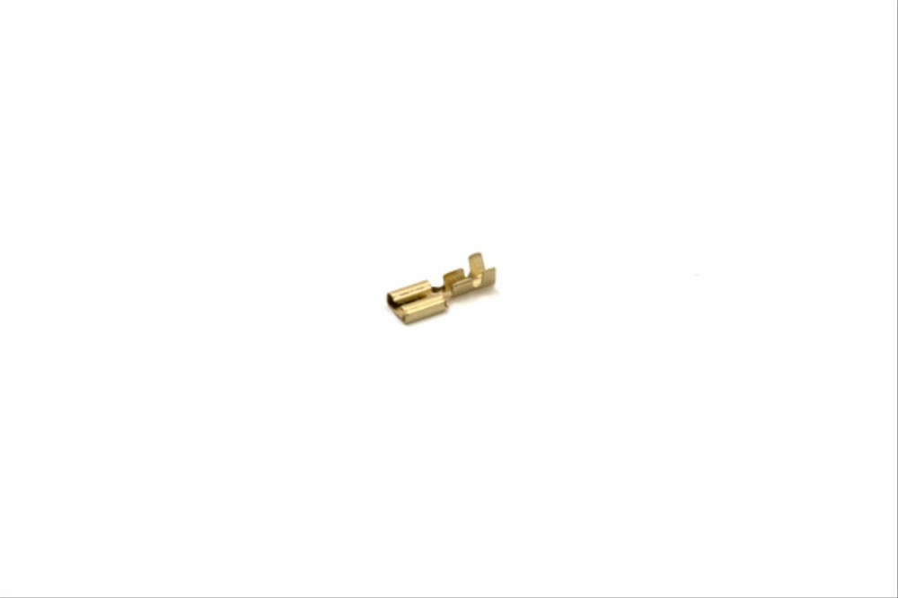 Innesto femmina nudo 1-2,5 mmq 6,3x0,8 mm connettore elettrico