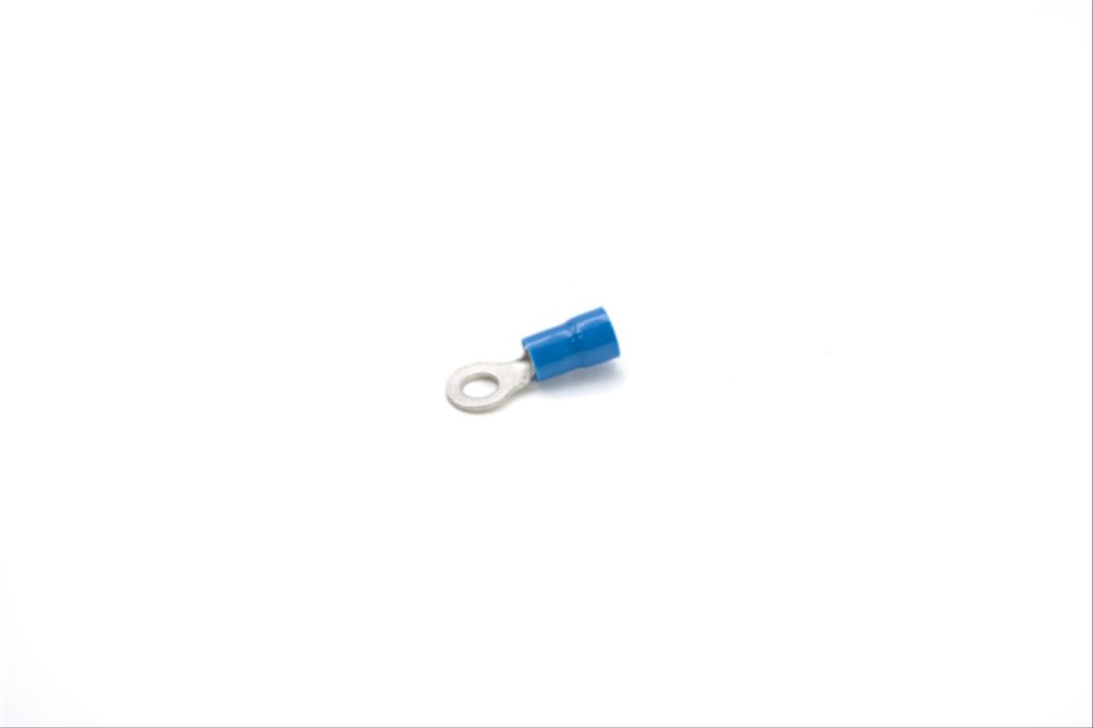 Capocorda halogen free blu occhiello vite 5mm per conduttori rame 1,5-2,5 mmq uso elettrico