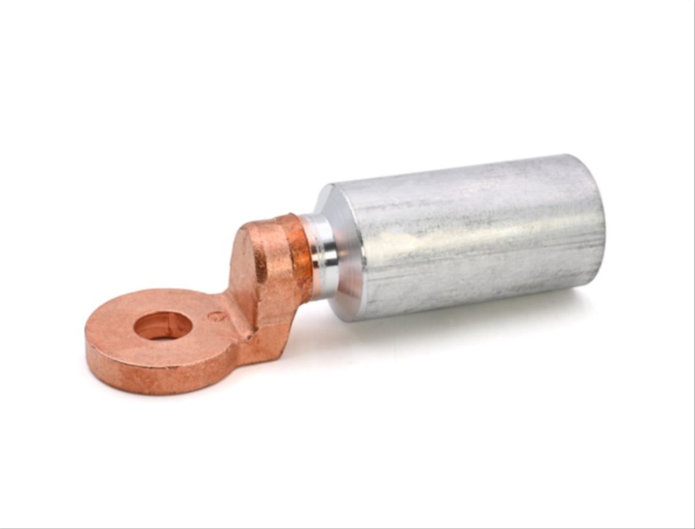 Capicorda bimetallico AL/CU 185 mmq per cavi alluminio media tensione