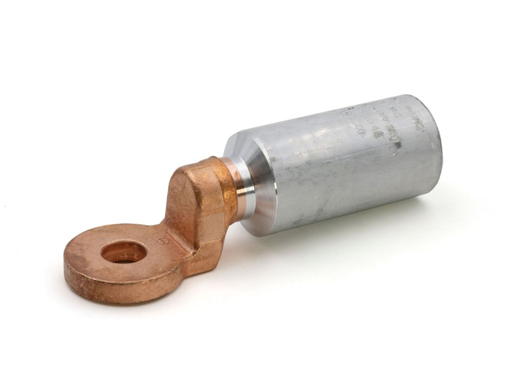 Capicorda bimetallico AL/CU 240 mmq per cavi alluminio media tensione