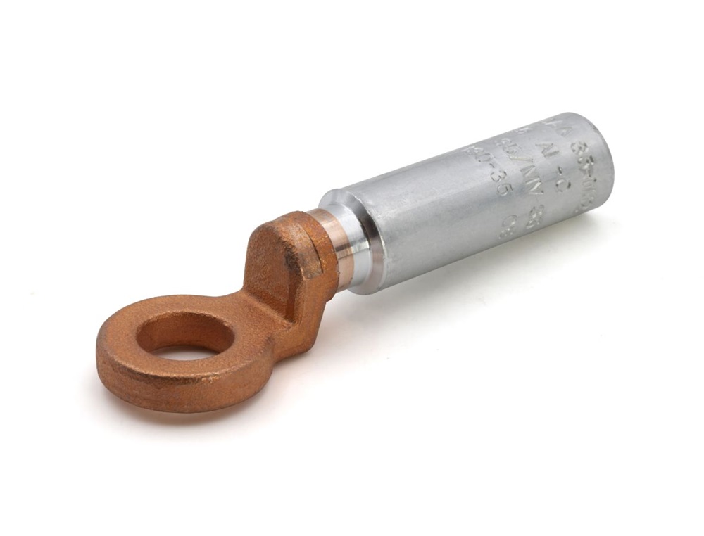 Capicorda bimetallico AL/CU 25mmq per cavi alluminio media tensione