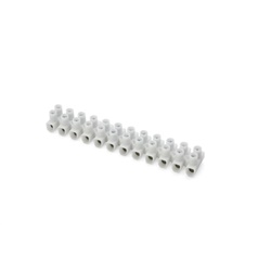 Morsettiera 12 poli polipropilene 1,5-2,5 mm² 450V impianti civili industriali