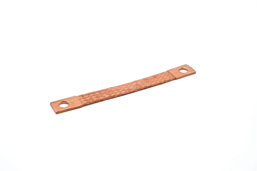 Treccia rame flessibile 16mmq 150mm messa a terra quadri elettrici