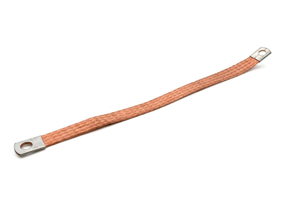 Treccia flessibile rame 16mmq 570mm messa a terra quadri elettrici