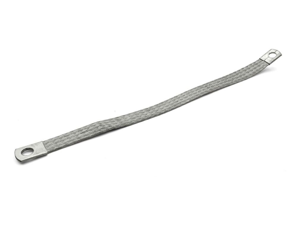 Treccia stagnata rame 16mmq 570mm messa a terra quadri elettrici