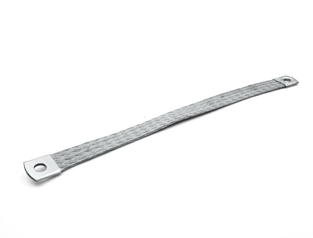 Treccia stagnata rame 25mmq 300mm messa a terra quadri elettrici