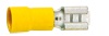 INNESTO FEMMINA GIALLO 6,35X0,8