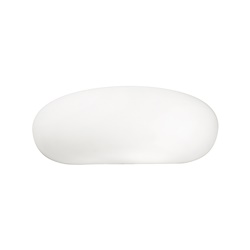 Applique vetro bianco satinato E27 diffusione luce morbida interni