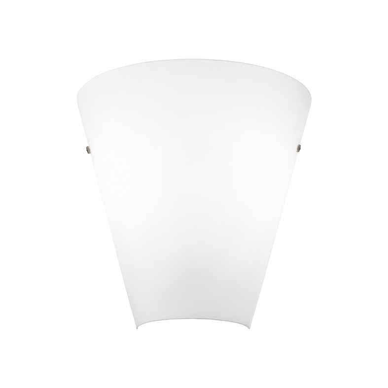 LAMPADA DA PARETE VETRO BIANCO LATT