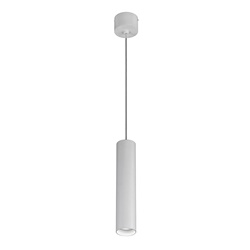 Lampada da parete biemissione attacco GU10 LED design moderno bianco/nero installazione versatile binari trifase e monofase