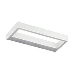 Applique LED 13,5W bianco design minimal IP20 luce calda 2700K per interni